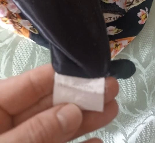 Vestido de verão fluido IVIVI – Motivo floral e Estátuas antigas – Tamanho M – photo 6